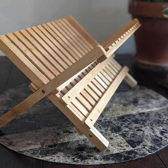 Bamboo Dish Drying Rack - Picture 7 of 8